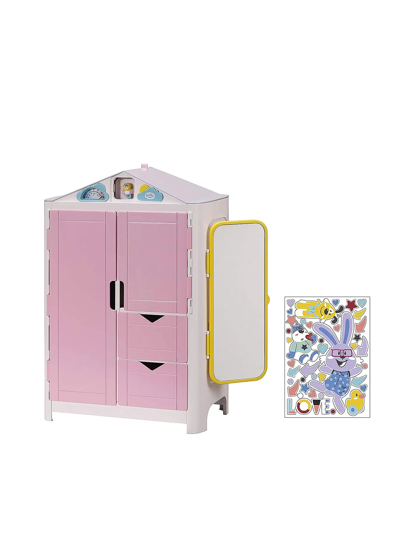 ZAPF CREATION | Baby Born - Schrank mit Wetterente | 